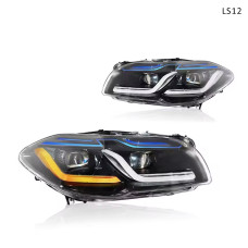 Тунинг LED фарове BMW 5 F10 F11 Facelift 2014-2017 визия на G серия – LS12